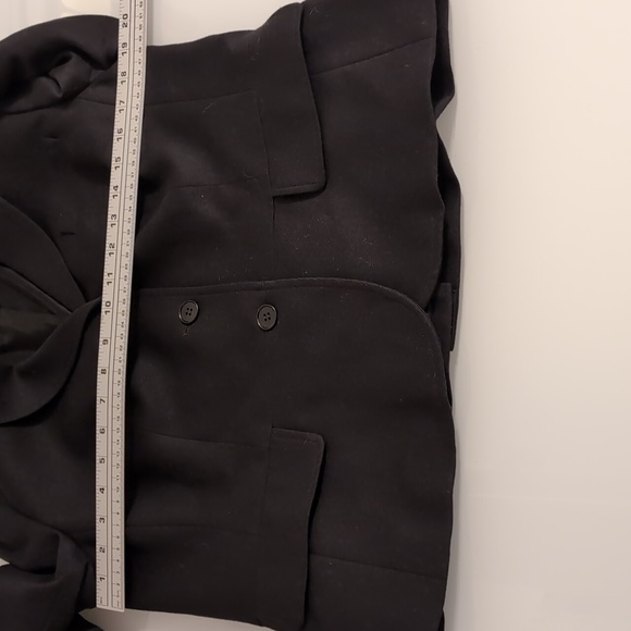 Talbots Women's Black Blazer Jacket Size 14P - Picture 3 of 7